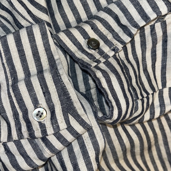 Ichi Antiquités | Linen Button-Down Shirt - Picture 7 of 9